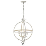 Callie 4-Light Country White Pendant - Homeroots - Flyclothing LLC