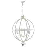 Callie 6-Light Country White Pendant - Homeroots - Flyclothing LLC