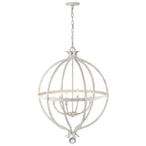 Callie 6-Light Country White Pendant - Homeroots - Flyclothing LLC