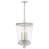 Callie 3-Light Country White Foyer Pendant - Homeroots