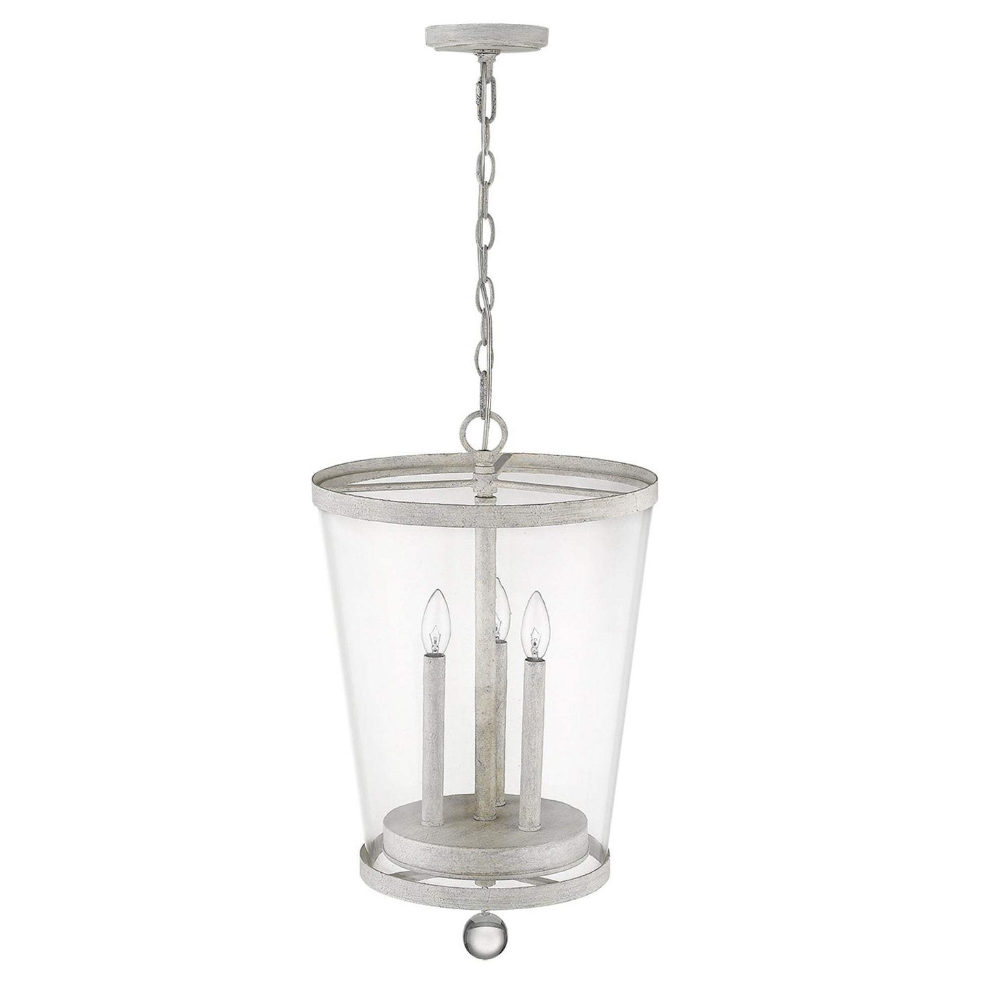 Callie 3-Light Country White Foyer Pendant - Homeroots - Flyclothing LLC