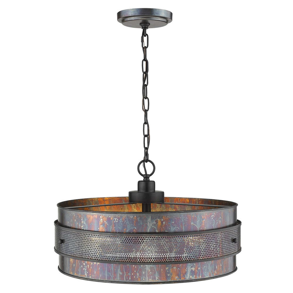 Ryker 3-Light Bronze Patina Pendant - Homeroots - Flyclothing LLC