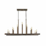 Fallon 14-Light Oil-Rubbed Bronze Island Pendant - Homeroots - Flyclothing LLC