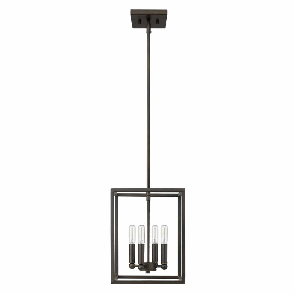 Cobar 4-Light Oil-Rubbed Bronze Pendant - Homeroots - Flyclothing LLC
