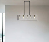 Cobar 5-Light Soil-Rubbed Bronze Island Pendant - Homeroots - Flyclothing LLC