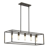 Cobar 5-Light Soil-Rubbed Bronze Island Pendant - Homeroots - Flyclothing LLC