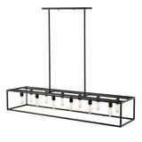 Cobar 12-Light Matte Black Island Pendant - Homeroots - Flyclothing LLC