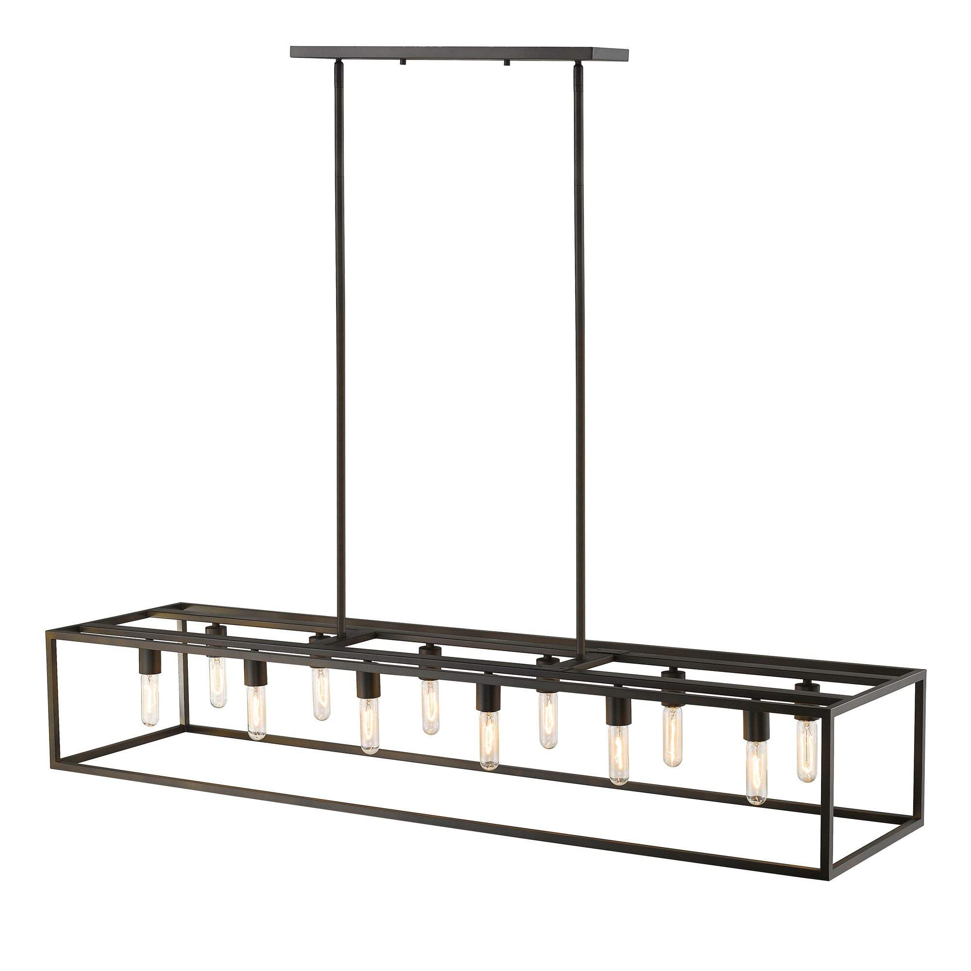 Cobar 12-Light Oil-Rubbed Bronze Island Pendant - Homeroots - Flyclothing LLC