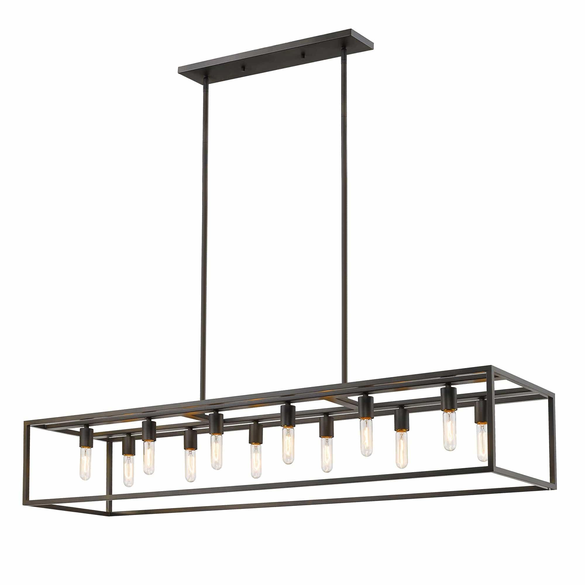 Cobar 12-Light Oil-Rubbed Bronze Island Pendant - Homeroots