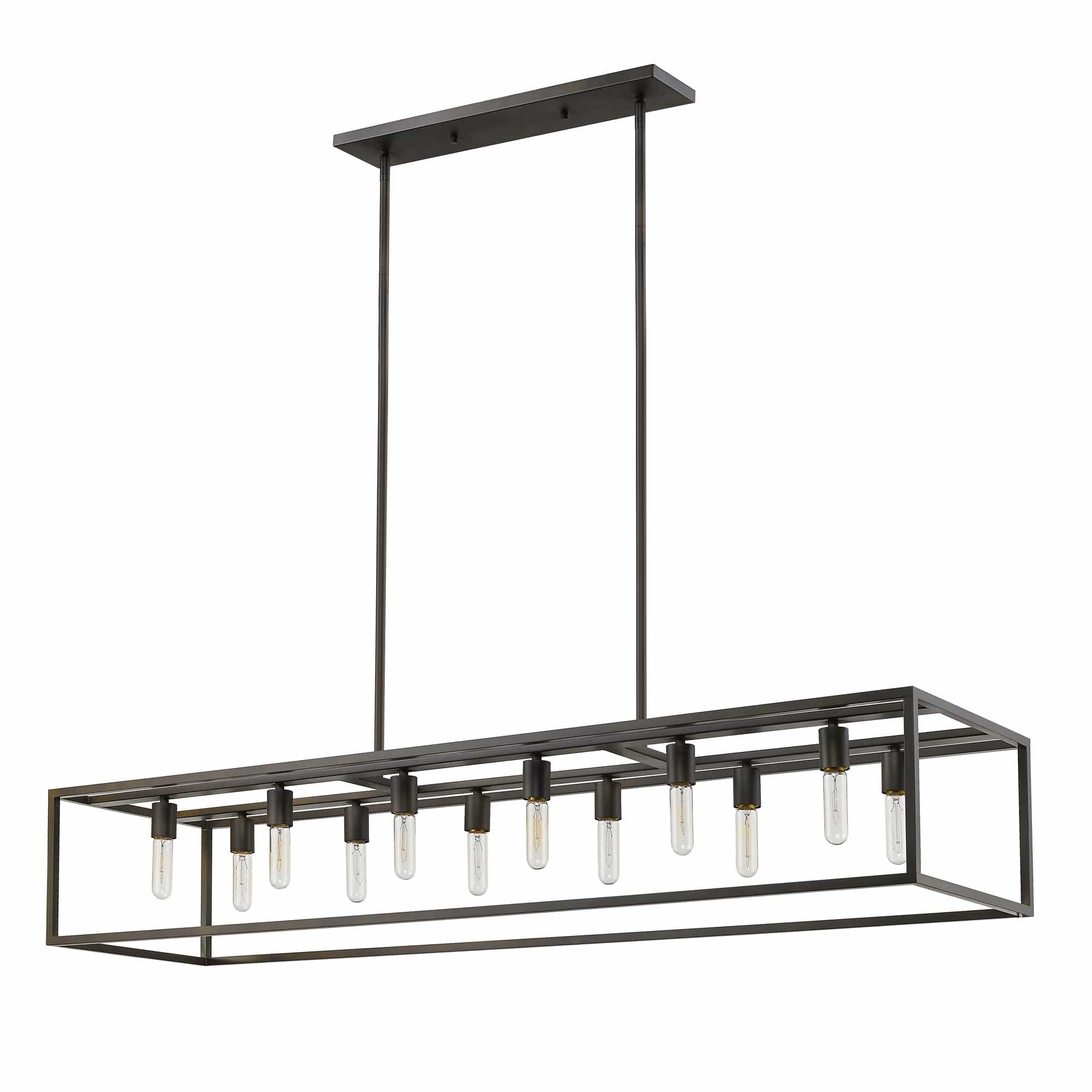 Cobar 12-Light Oil-Rubbed Bronze Island Pendant - Homeroots