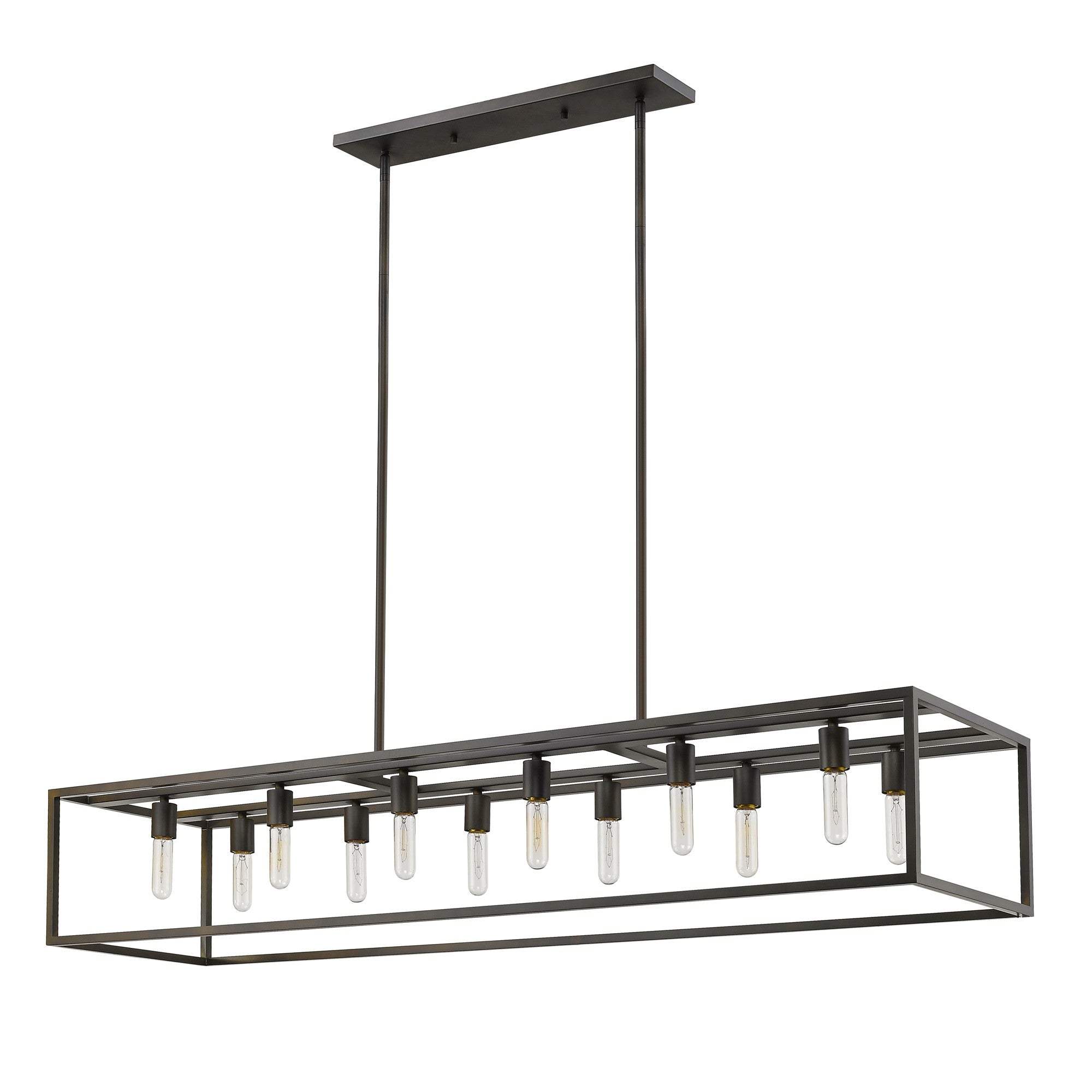 Cobar 12-Light Oil-Rubbed Bronze Island Pendant - Homeroots - Flyclothing LLC