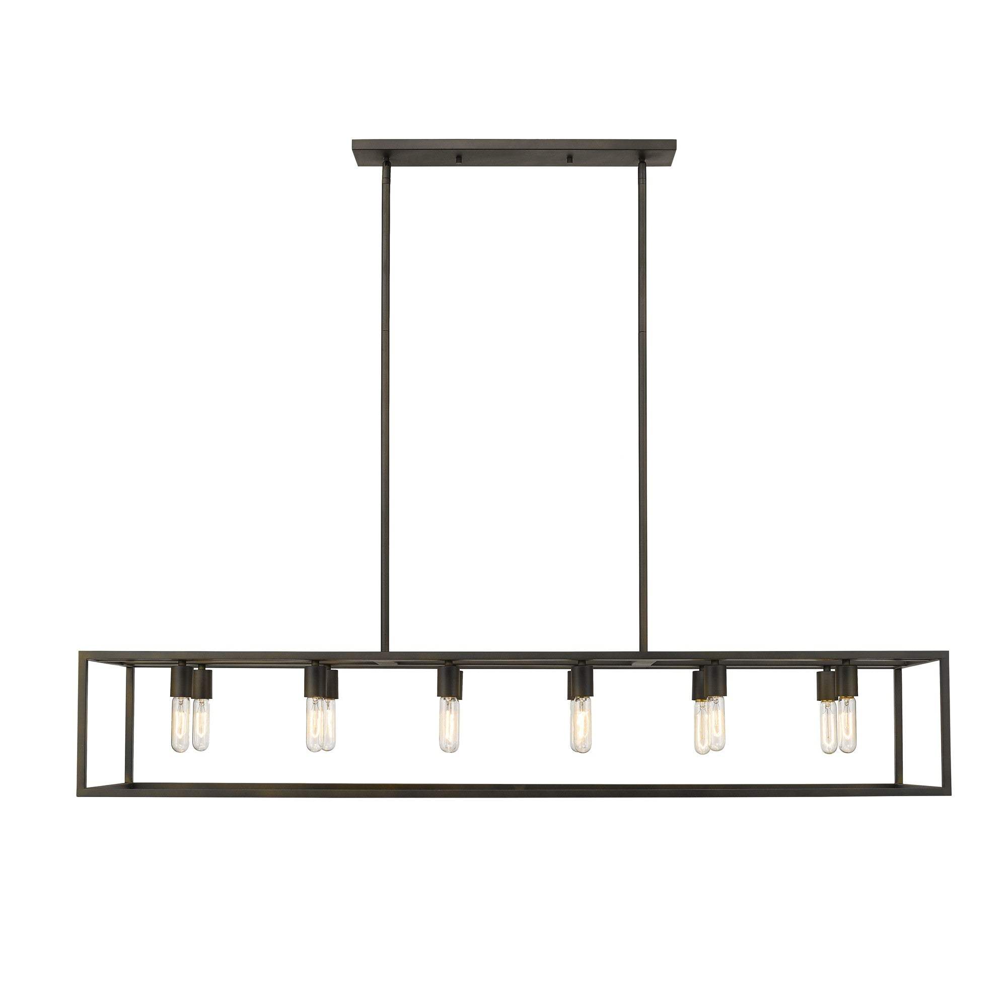 Cobar 12-Light Oil-Rubbed Bronze Island Pendant - Homeroots - Flyclothing LLC