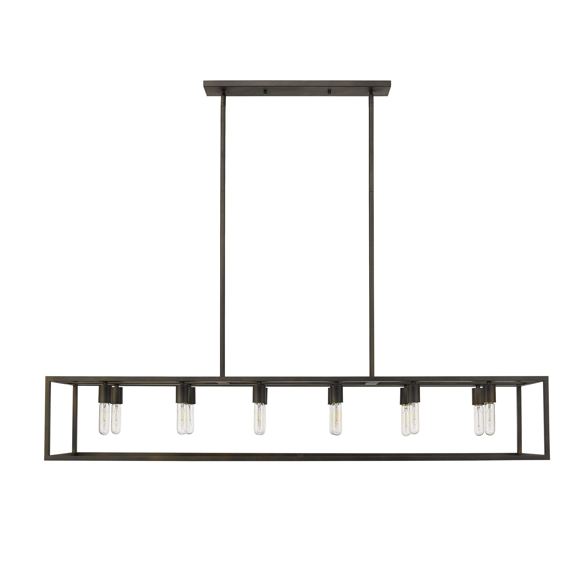 Cobar 12-Light Oil-Rubbed Bronze Island Pendant - Homeroots - Flyclothing LLC