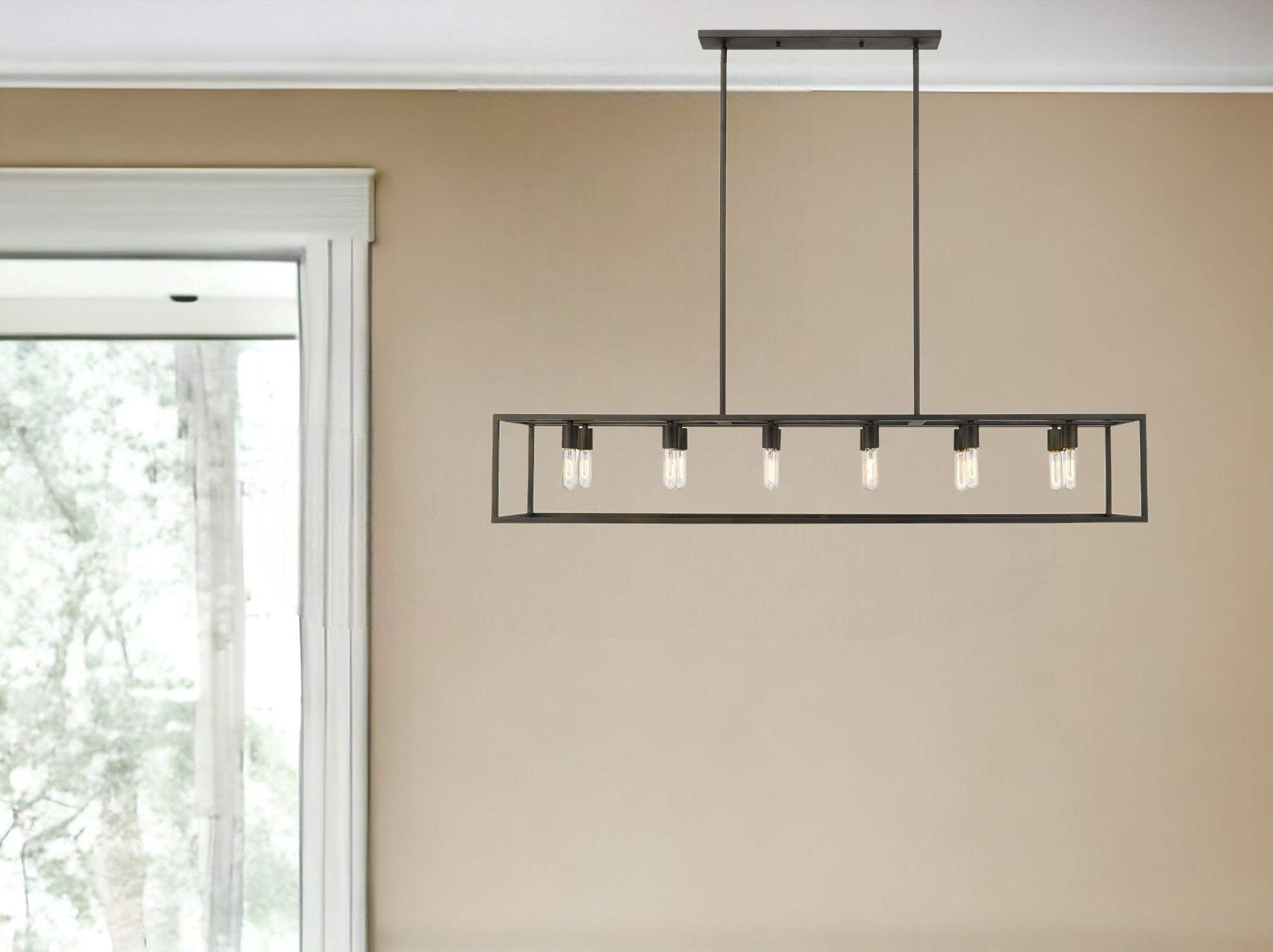 Cobar 12-Light Oil-Rubbed Bronze Island Pendant - Homeroots - Flyclothing LLC
