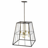 Charley 5-Light Oil-Rubbed Bronze Pendant - Homeroots