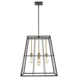 Charley 5-Light Oil-Rubbed Bronze Pendant - Homeroots - Flyclothing LLC
