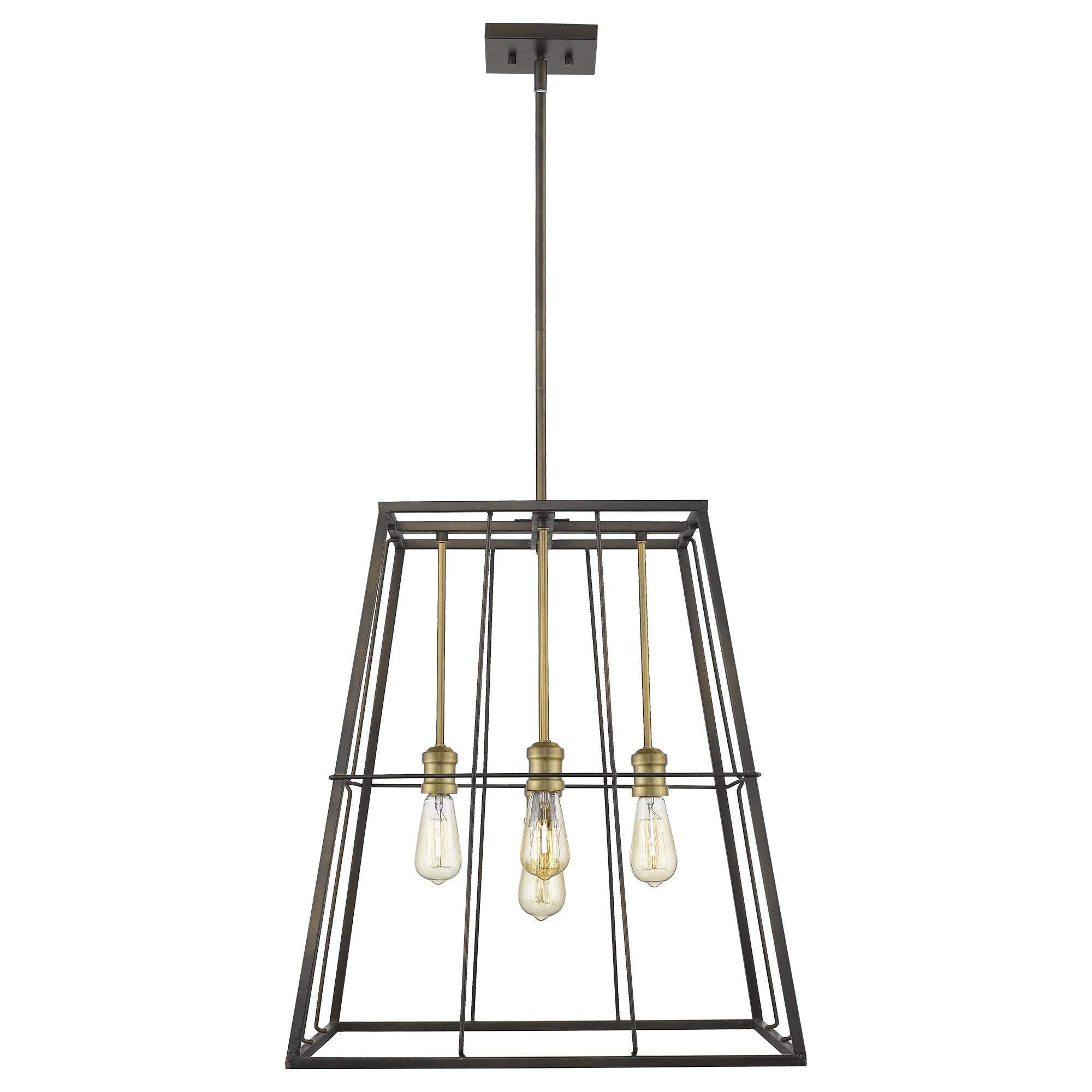 Charley 5-Light Oil-Rubbed Bronze Pendant - Homeroots - Flyclothing LLC