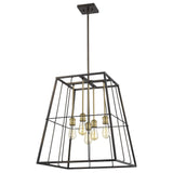 Charley 5-Light Oil-Rubbed Bronze Pendant - Homeroots - Flyclothing LLC