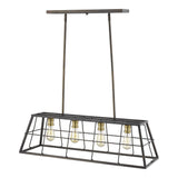 Charley 4-Light Oil-Rubbed Bronze Pendant - Homeroots - Flyclothing LLC