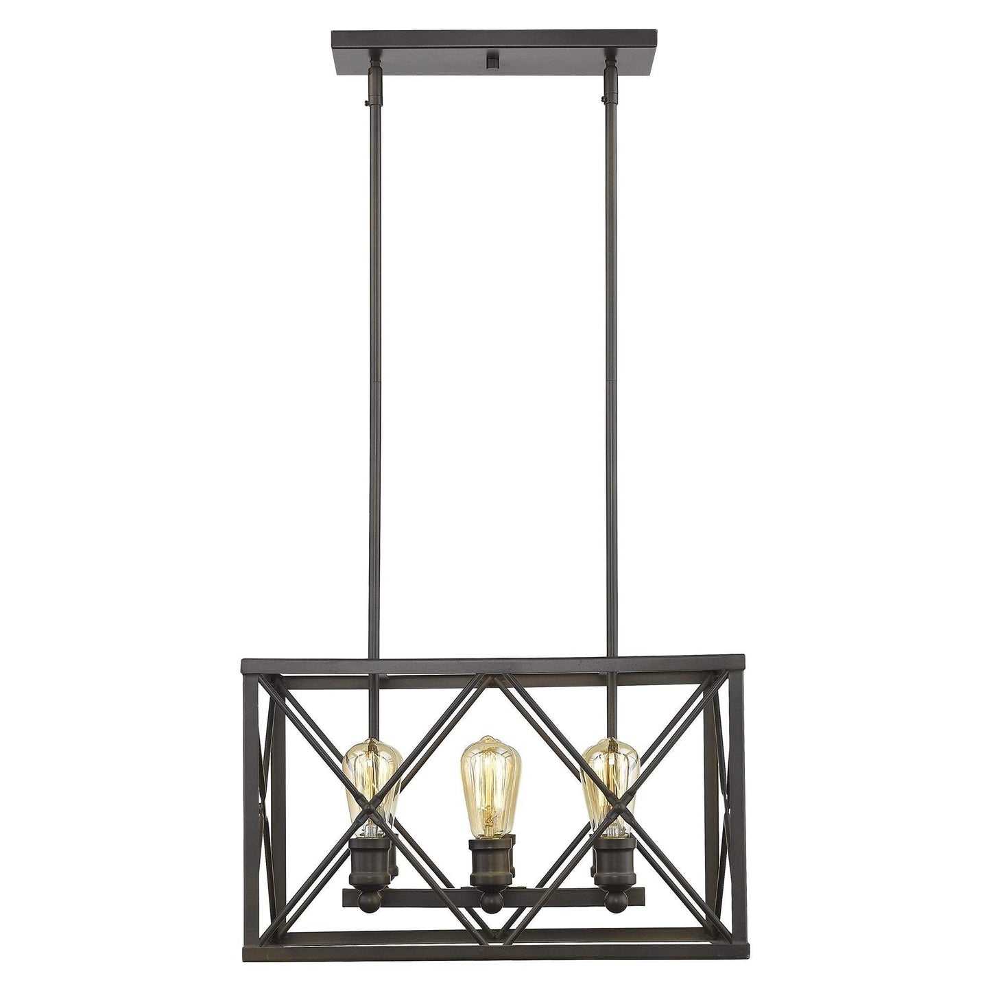 Brooklyn 6-Light Oil-Rubbed Bronze Pendant - Homeroots - Flyclothing LLC