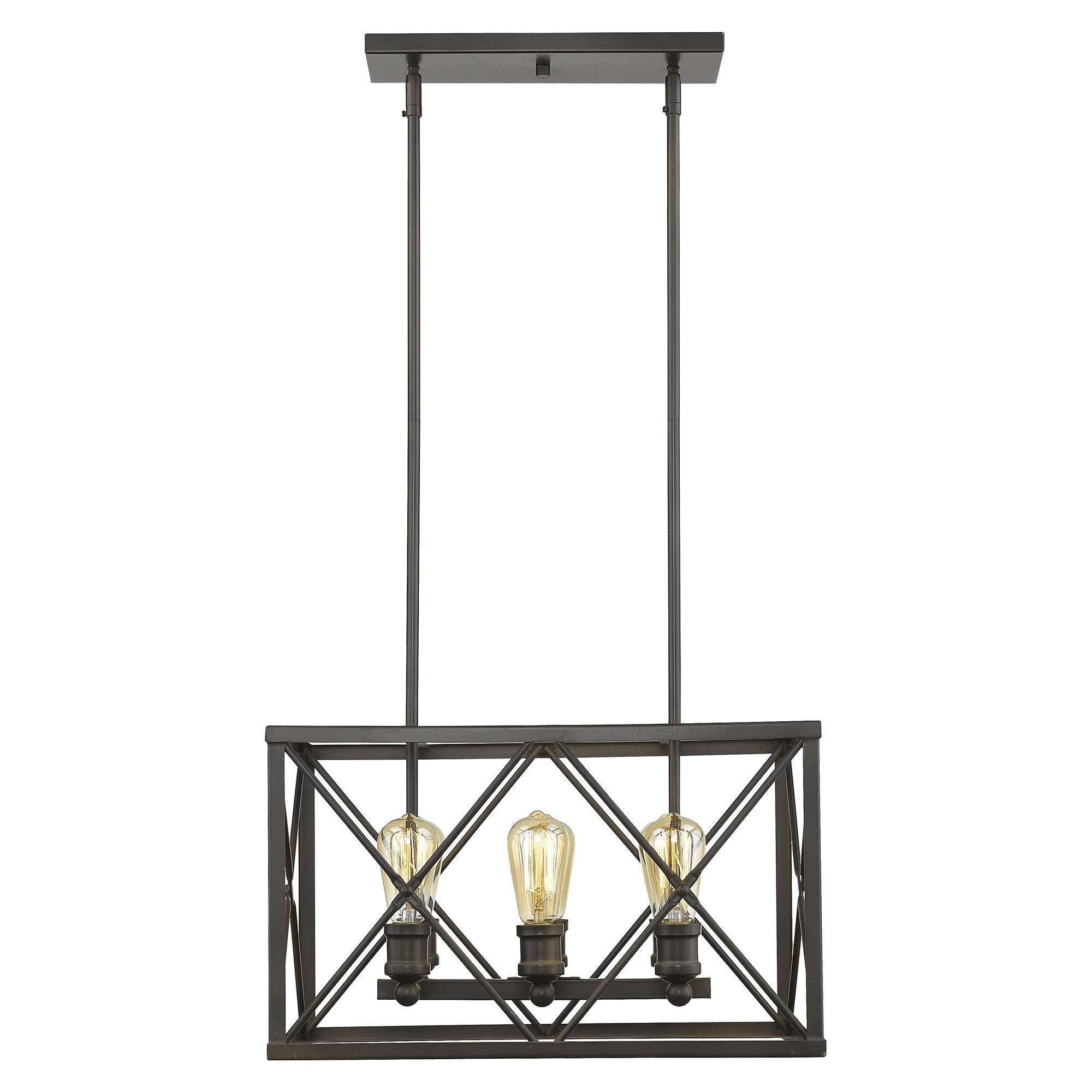Brooklyn 6-Light Oil-Rubbed Bronze Pendant - Homeroots - Flyclothing LLC