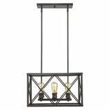 Brooklyn 6-Light Oil-Rubbed Bronze Pendant - Homeroots