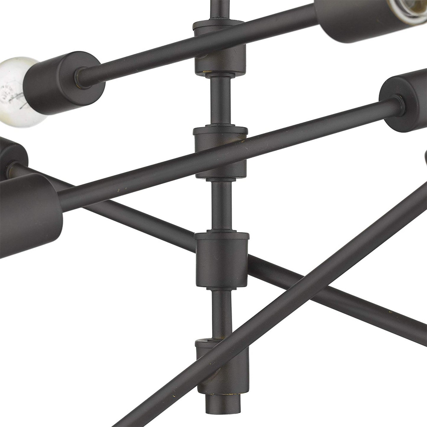 Calix 8-Light Oil-Rubbed Bronze Pendant - Homeroots - Flyclothing LLC
