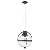 Kassian 1-Light Oil-Rubbed Bronze Pendant - Homeroots