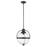 Kassian 1-Light Oil-Rubbed Bronze Pendant - Homeroots