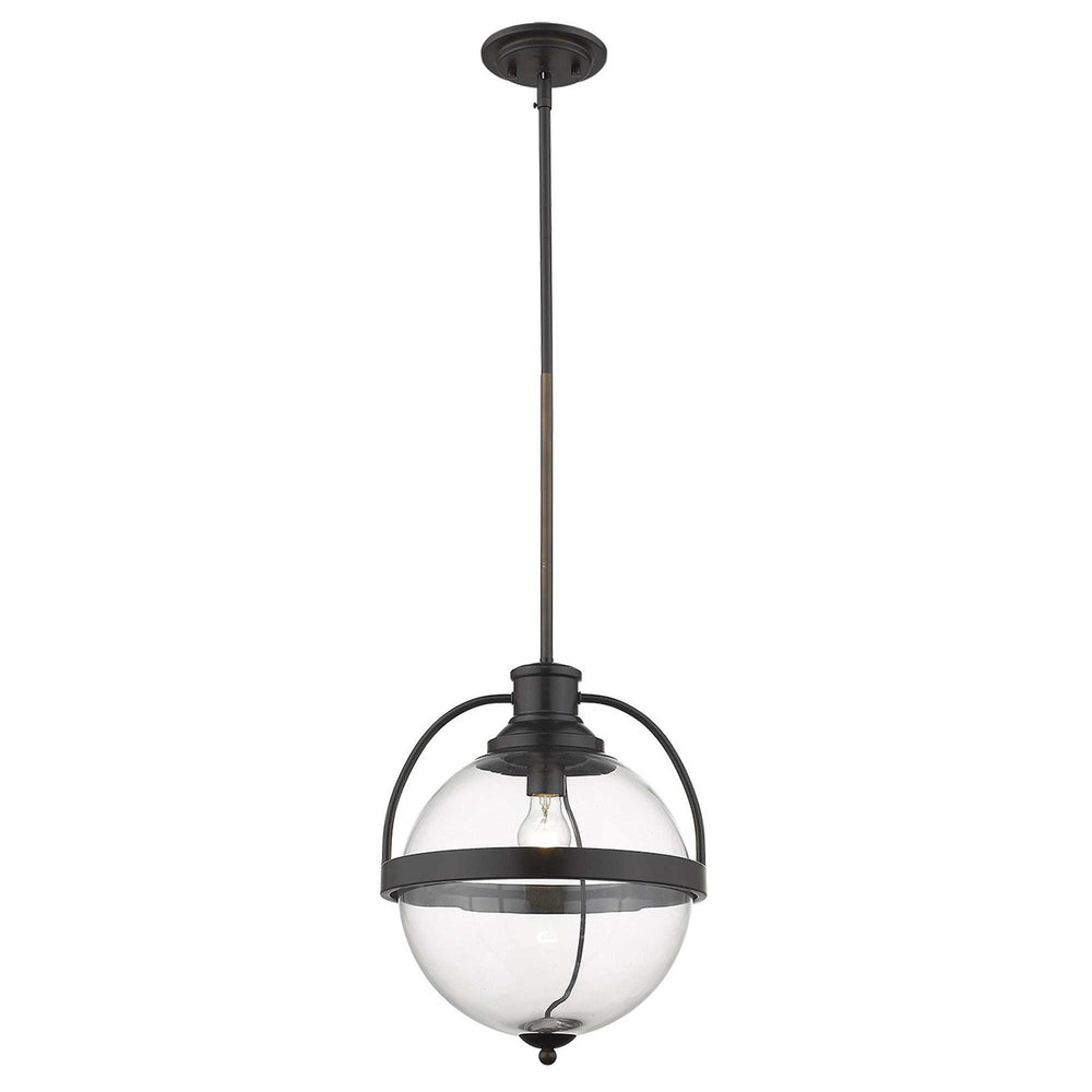 Kassian 1-Light Oil-Rubbed Bronze Pendant - Homeroots - Flyclothing LLC