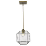 Loft 1-Light Brass Pendant - Homeroots
