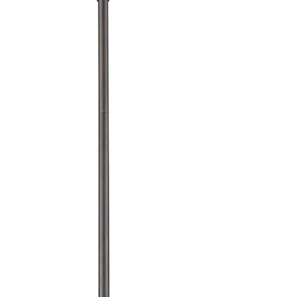 Loft 1-Light Oil-Rubbed Bronze Wire Globe Pendant With Etched Glass Interior Shade - Homeroots - Flyclothing LLC