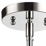 Silver Minimalist Cylindrical Hanging Light - Homeroots - Flyclothing LLC