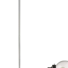 Portsmith 2-Light Polished Nickel Island Pendant - Homeroots