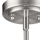 Silver Frosted Glass Hanging Light - Homeroots - Flyclothing LLC