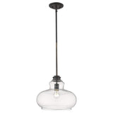 Torrel 1-Light Oil-Rubbed Bronze Pendant - Homeroots - Flyclothing LLC