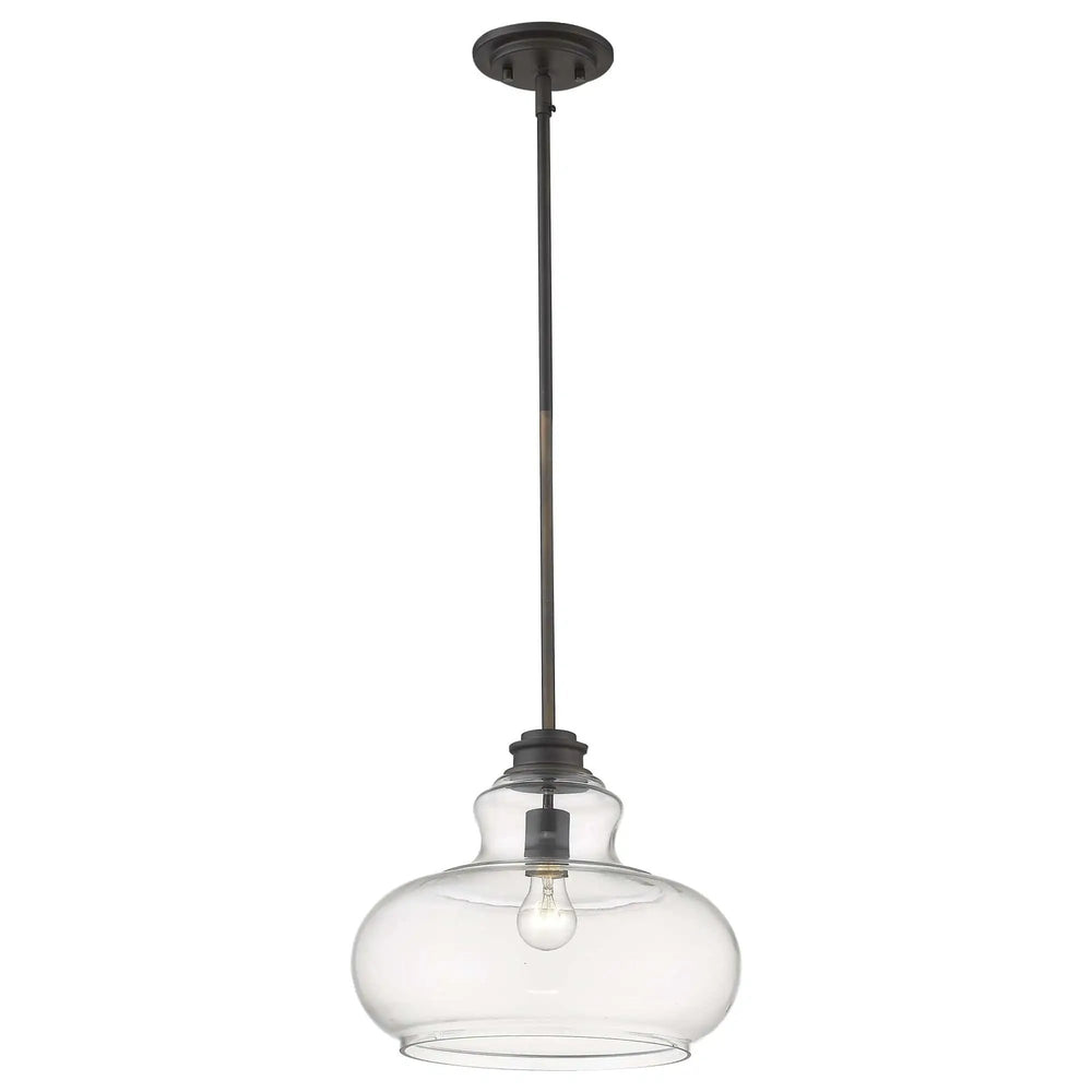 Torrel 1-Light Oil-Rubbed Bronze Pendant - Homeroots