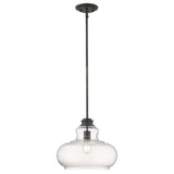 Torrel 1-Light Oil-Rubbed Bronze Pendant - Homeroots