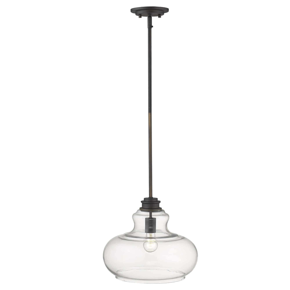 Torrel 1-Light Oil-Rubbed Bronze Pendant - Homeroots - Flyclothing LLC
