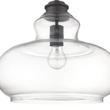 Torrel 1-Light Oil-Rubbed Bronze Pendant - Homeroots - Flyclothing LLC
