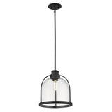 Stanton 1-Light Matte Black Pendant - Homeroots - Flyclothing LLC