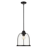 Stanton 1-Light Matte Black Pendant - Homeroots - Flyclothing LLC