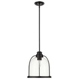 Stanton 1-Light Matte Black Pendant - Homeroots - Flyclothing LLC