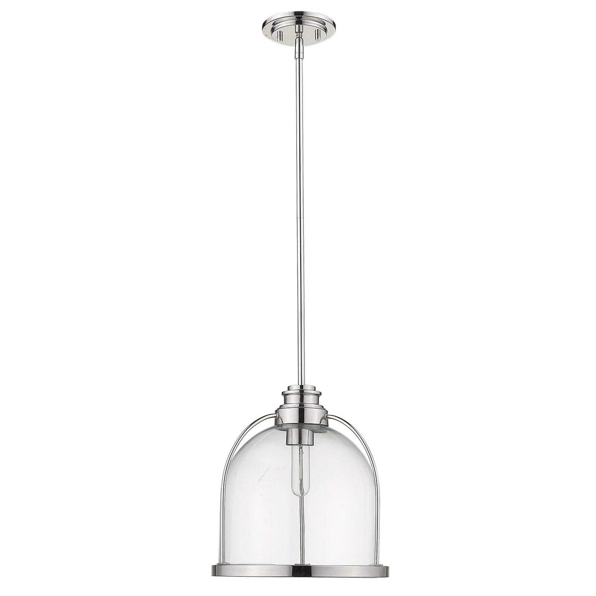 Stanton 1-Light Polished Nickel Pendant - Homeroots - Flyclothing LLC
