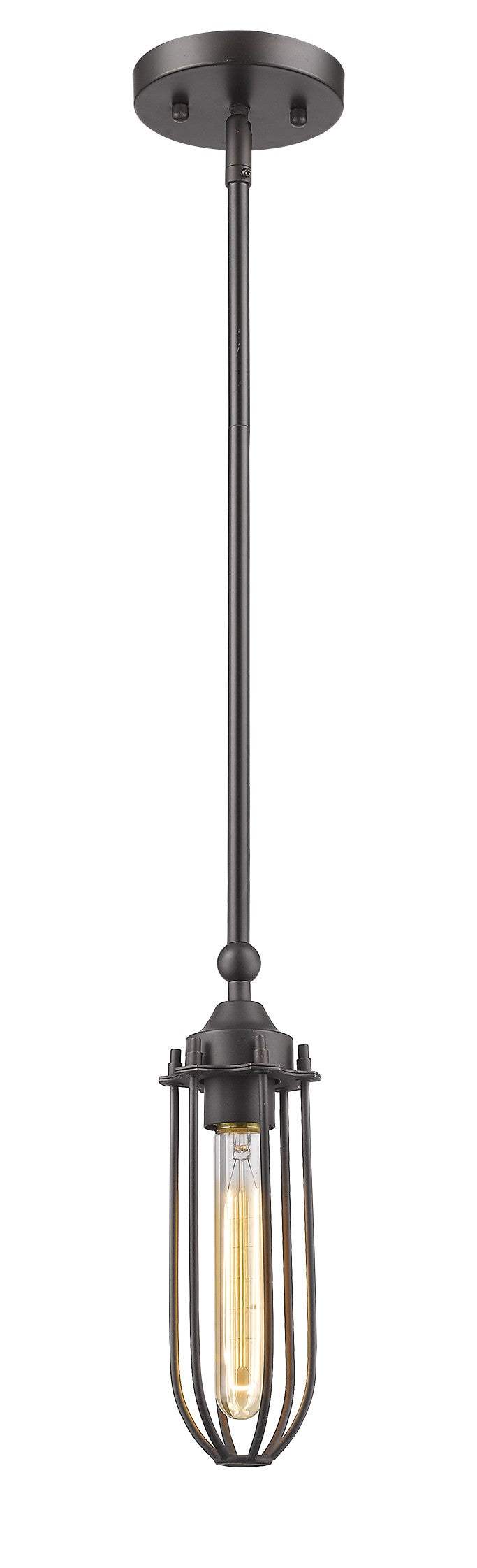 Modern Bronze Mini Pendant Hanging Light - Homeroots - Flyclothing LLC