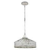 Iris 1-Light Aged Ivory Pendant - Homeroots