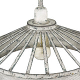 Iris 1-Light Aged Ivory Pendant - Homeroots - Flyclothing LLC