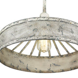 Iris 1-Light Aged Ivory Pendant - Homeroots - Flyclothing LLC