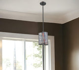 Ryker 1-Light Bronze Patina Pendant - Homeroots - Flyclothing LLC