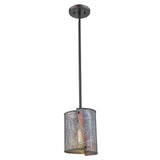 Ryker 1-Light Bronze Patina Pendant - Homeroots - Flyclothing LLC